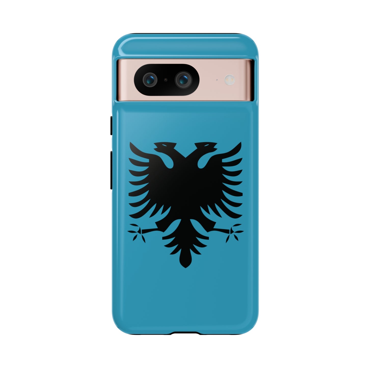 T5 Minimalist Albanian Flag Two Headed Eagle Smartphone Case