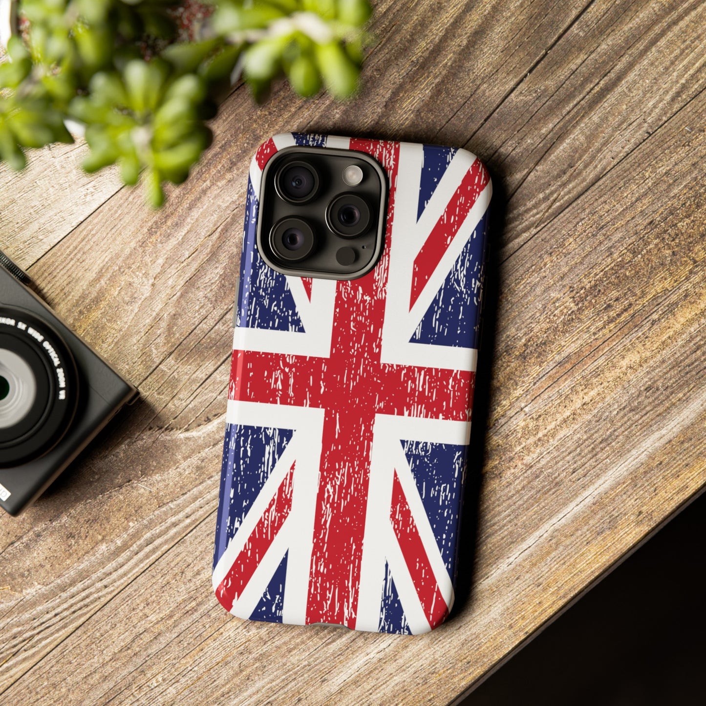 T5 Minimalist United Kingdom Flag Smartphone Case