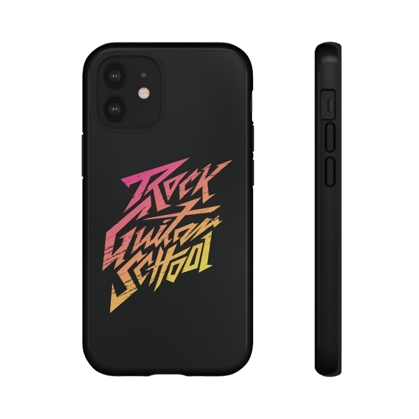 T5 Minimalist ROCK GUITAR SCHOOL Smartphone Case