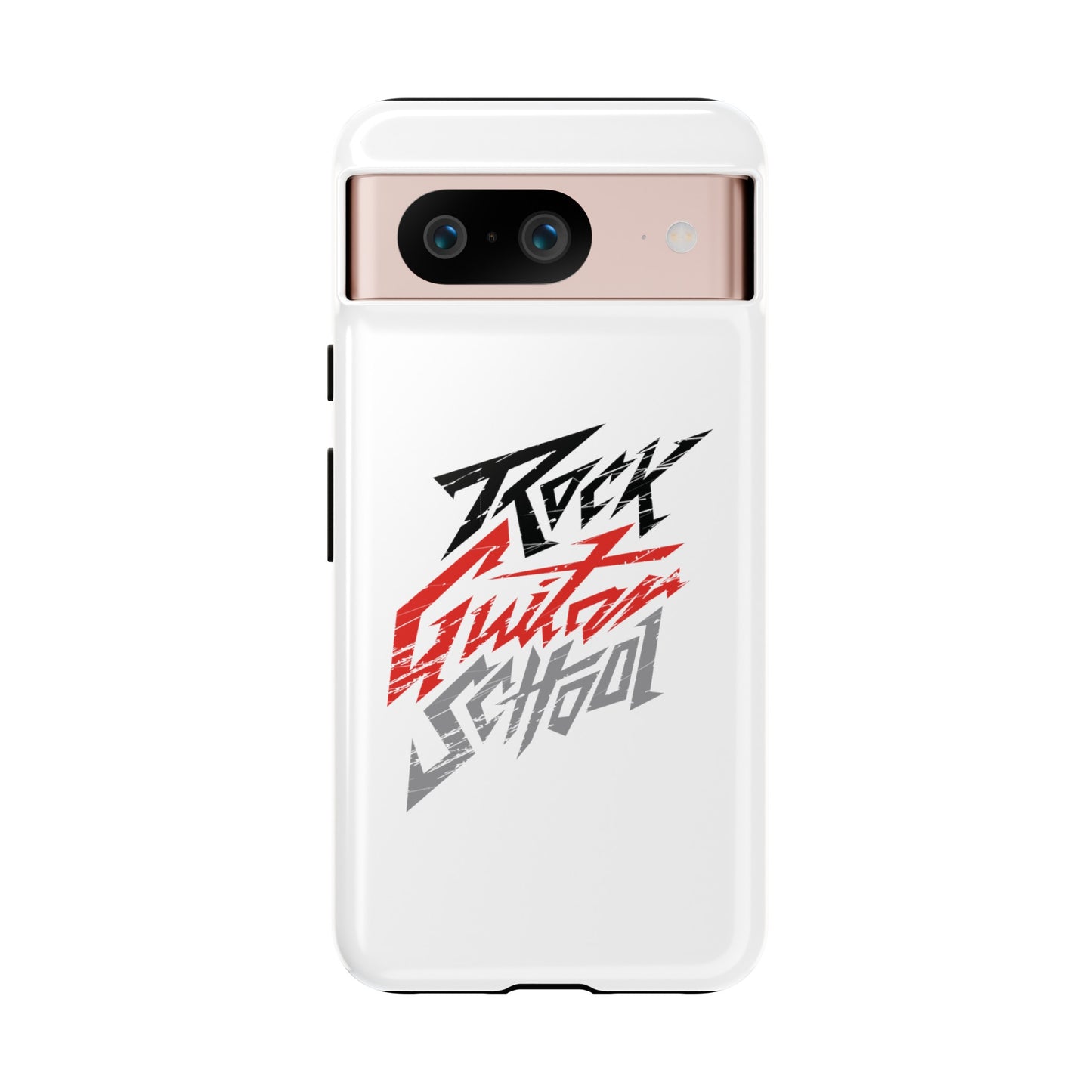 T5 Minimalist ROCK GUITAR SCHOOL Smartphone Case