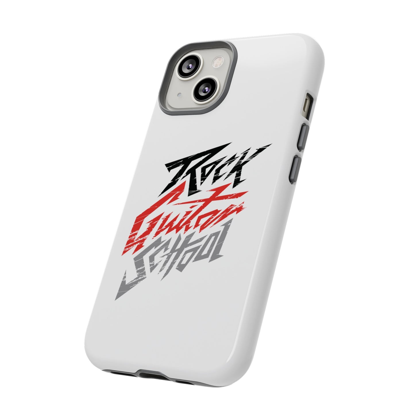 T5 Minimalist ROCK GUITAR SCHOOL Smartphone Case