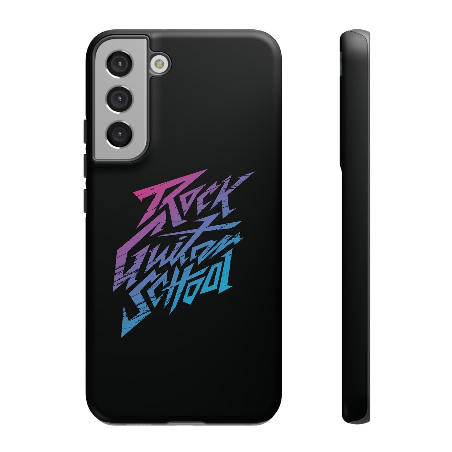 T5 Minimalist ROCK GUITAR SCHOOL Smartphone Case