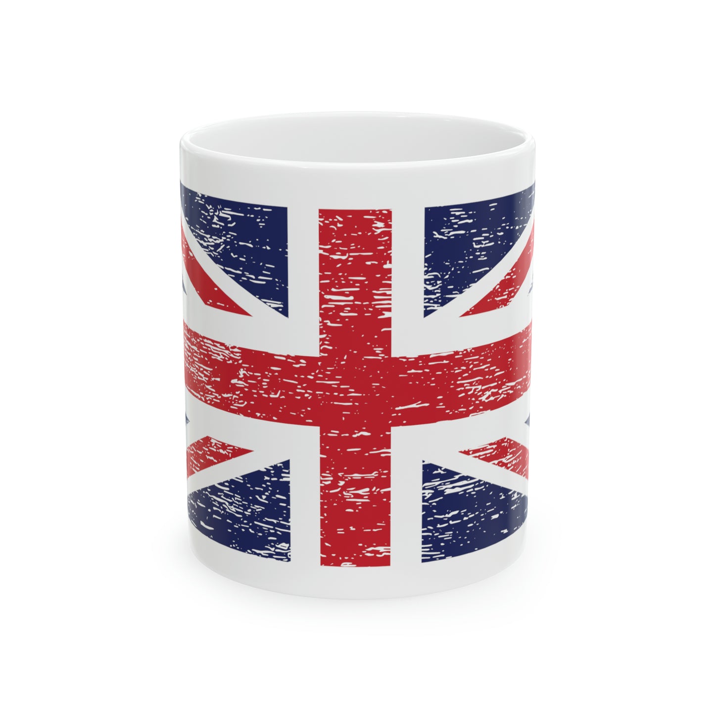 T5 Minimalist United Kingdom Flag Ceramic Coffee Mug