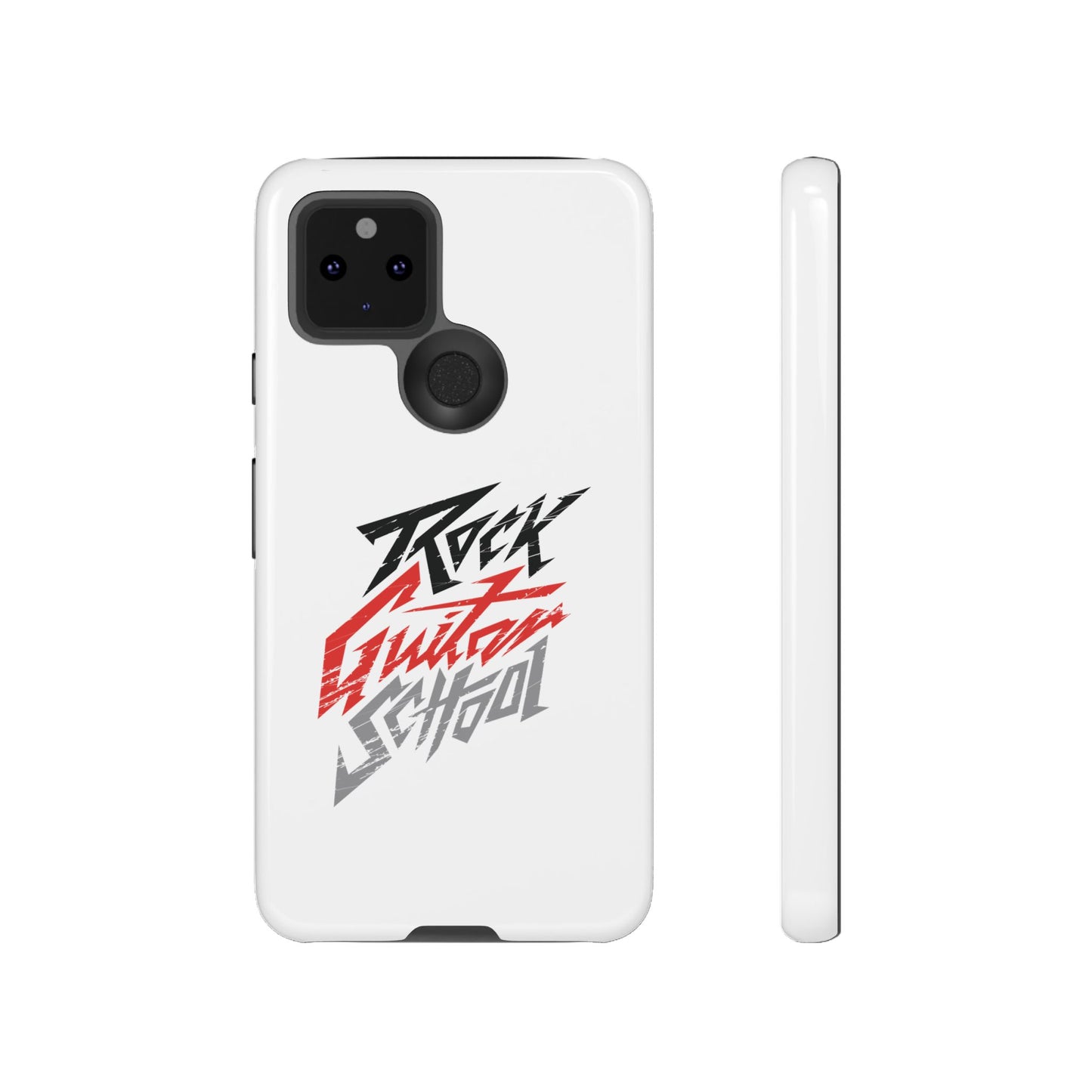 T5 Minimalist ROCK GUITAR SCHOOL Smartphone Case