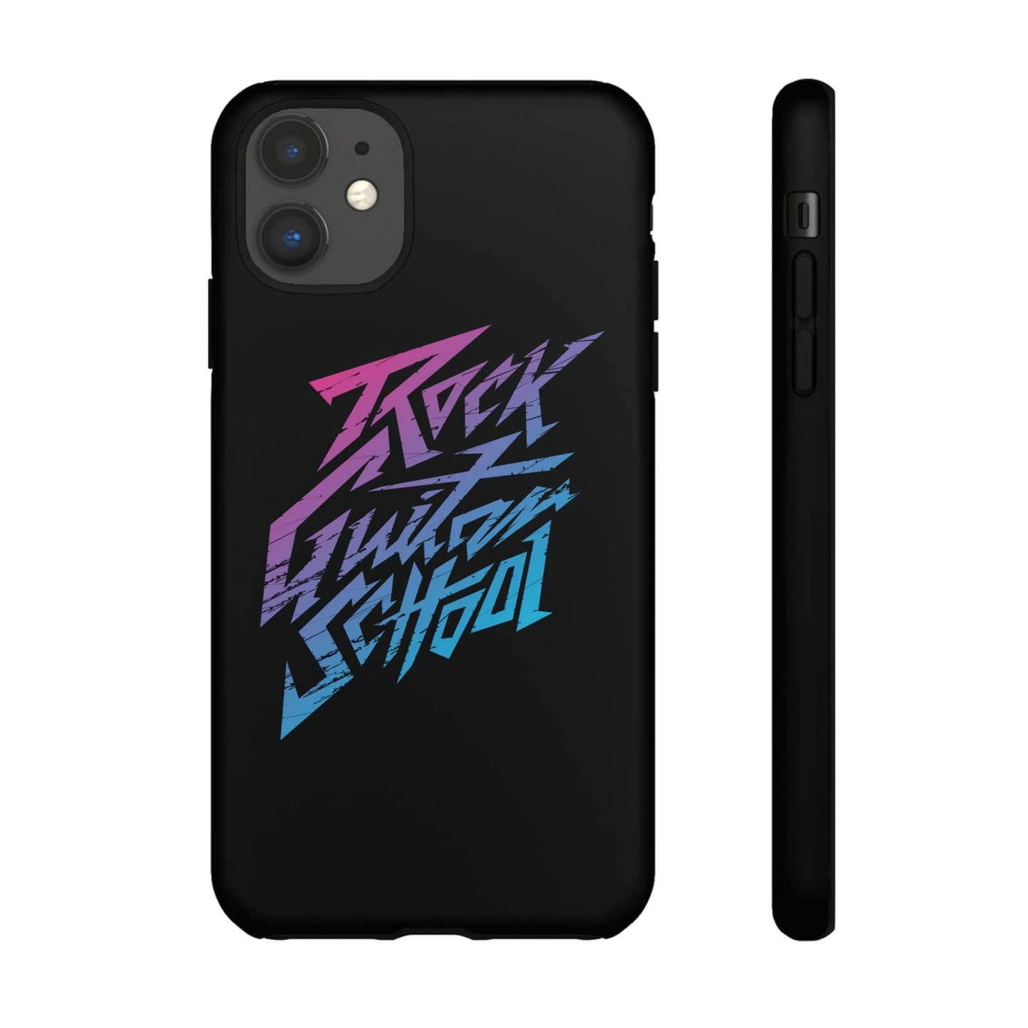 T5 Minimalist ROCK GUITAR SCHOOL Smartphone Case