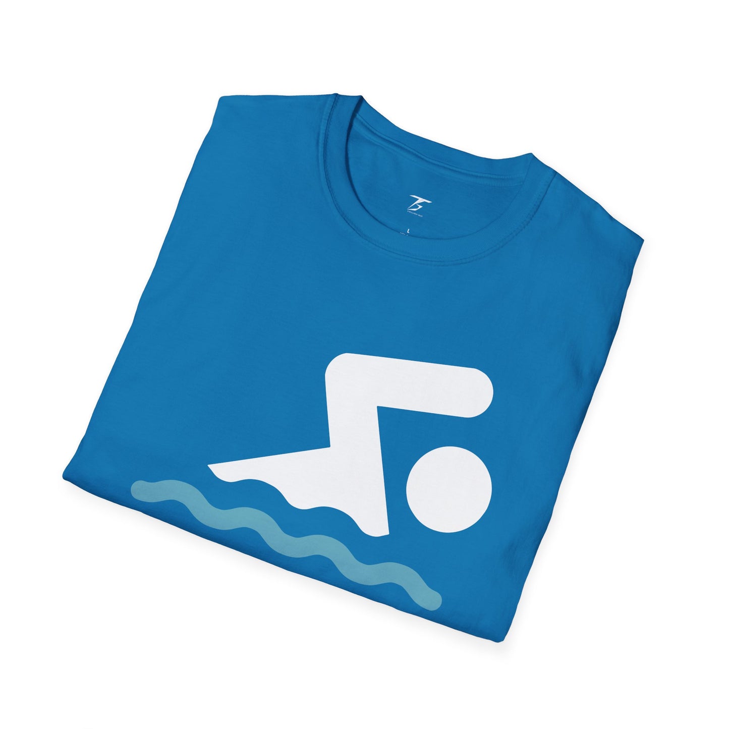 T5 Minimalist Swimming Area Sign T-Shirt for Men