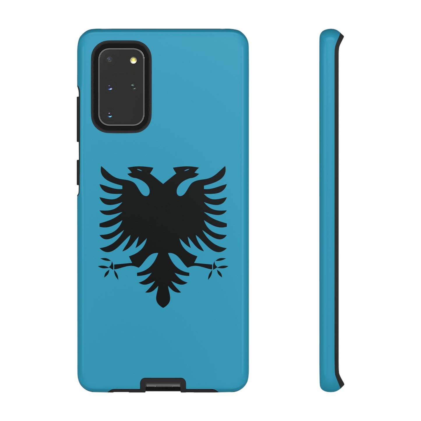 T5 Minimalist Albanian Flag Two Headed Eagle Smartphone Case