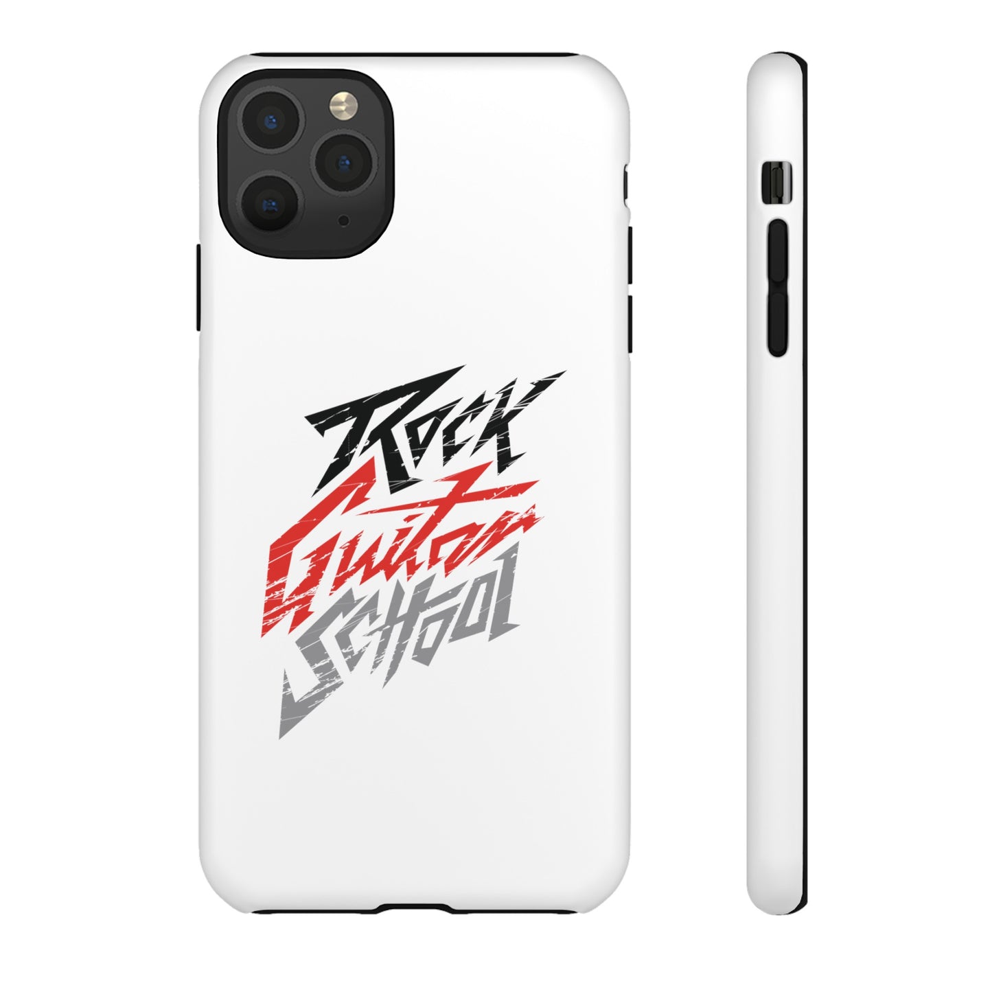 T5 Minimalist ROCK GUITAR SCHOOL Smartphone Case