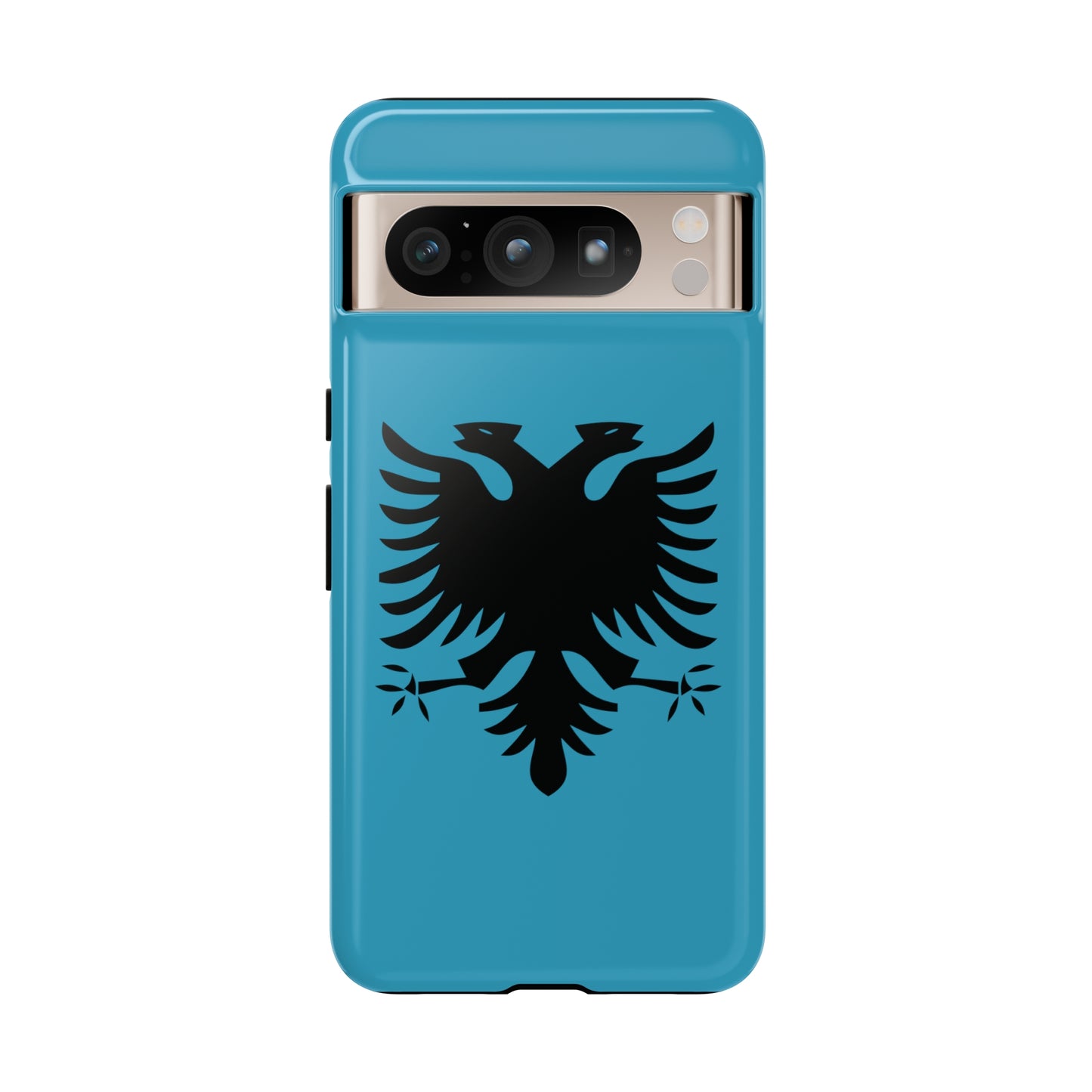 T5 Minimalist Albanian Flag Two Headed Eagle Smartphone Case