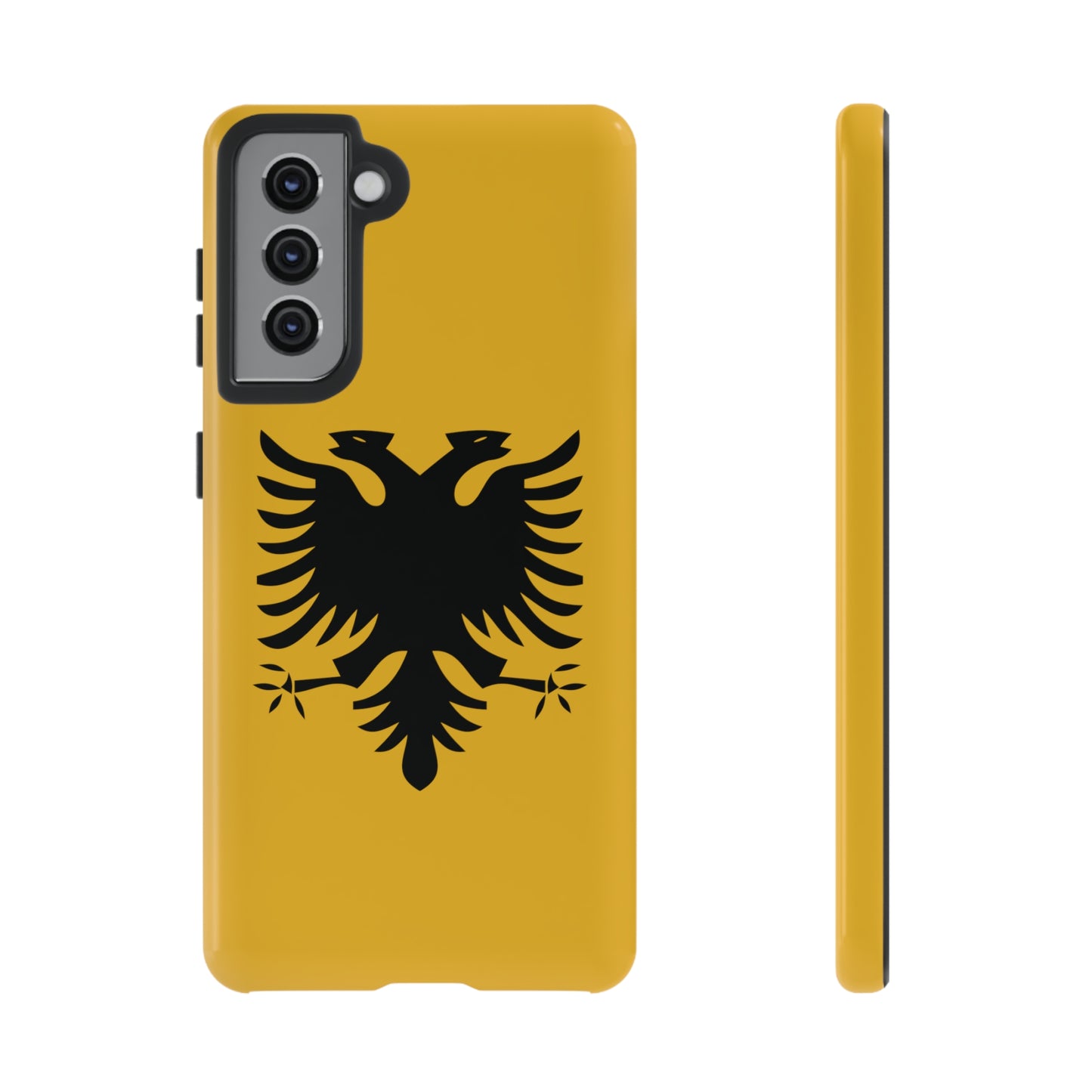 T5 Minimalist Albanian Flag Two Headed Eagle Smartphone Case