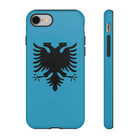 T5 Minimalist Albanian Flag Two Headed Eagle Smartphone Case