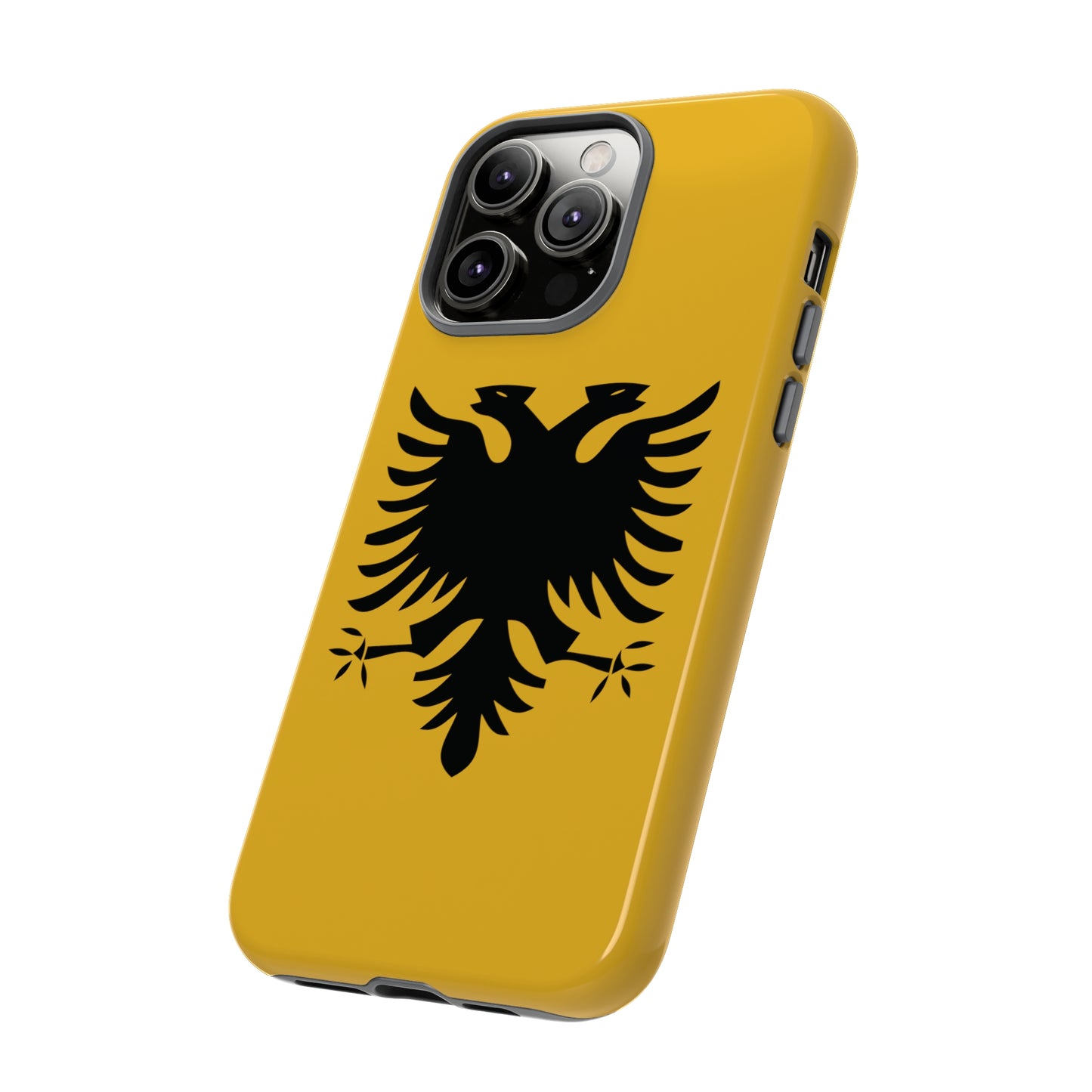 T5 Minimalist Albanian Flag Two Headed Eagle Smartphone Case