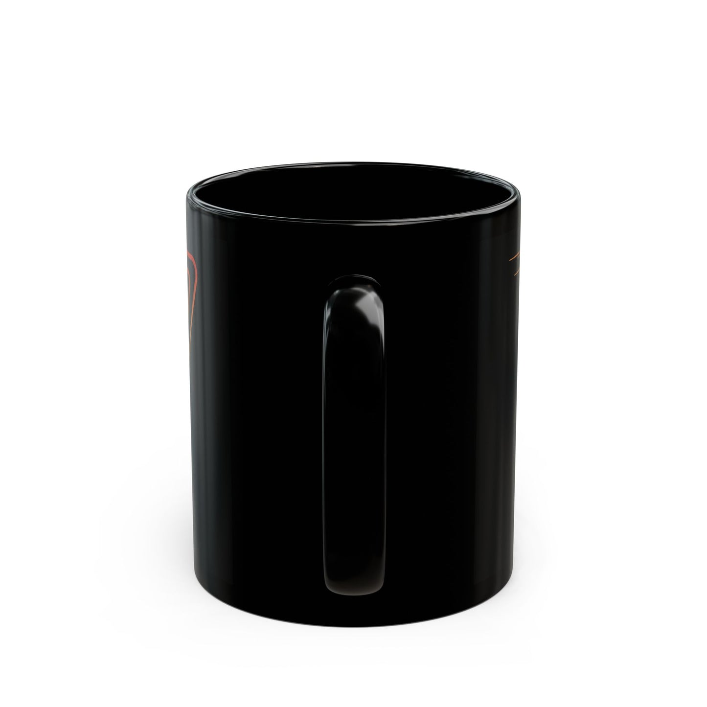 T5 Minimalist Seven Paint Stroke Ceramic Coffee Mug