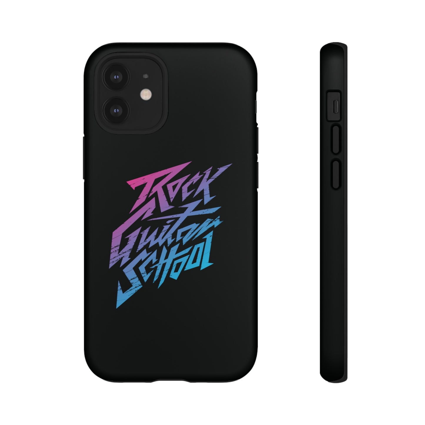 T5 Minimalist ROCK GUITAR SCHOOL Smartphone Case