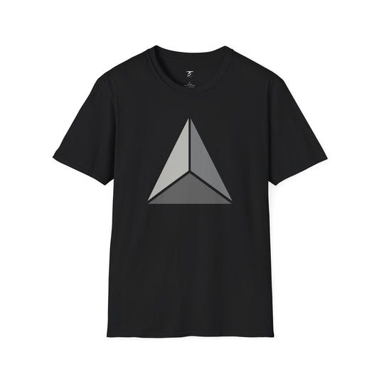 T5 Minimalist Suspended Triangles T-Shirt for Men