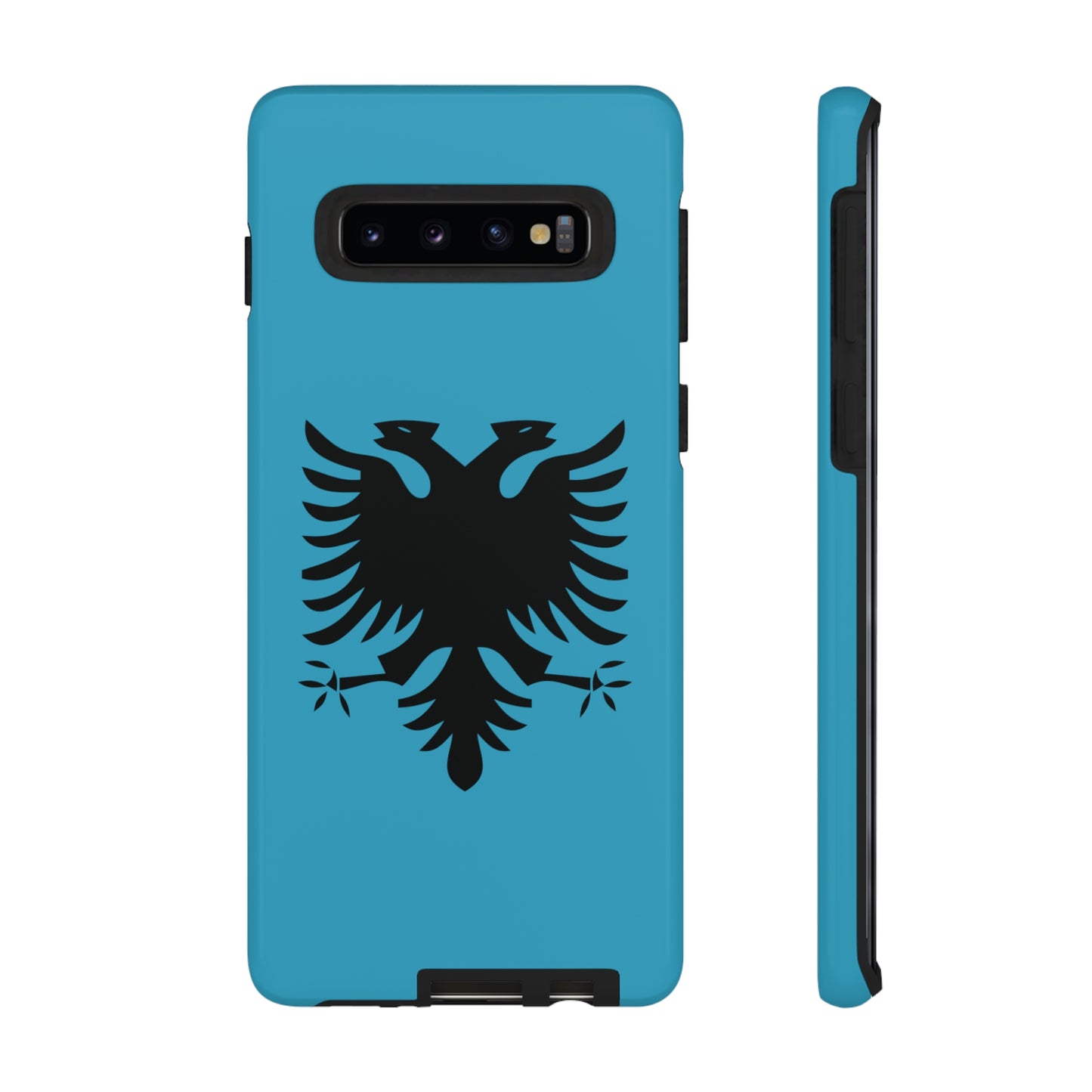 T5 Minimalist Albanian Flag Two Headed Eagle Smartphone Case