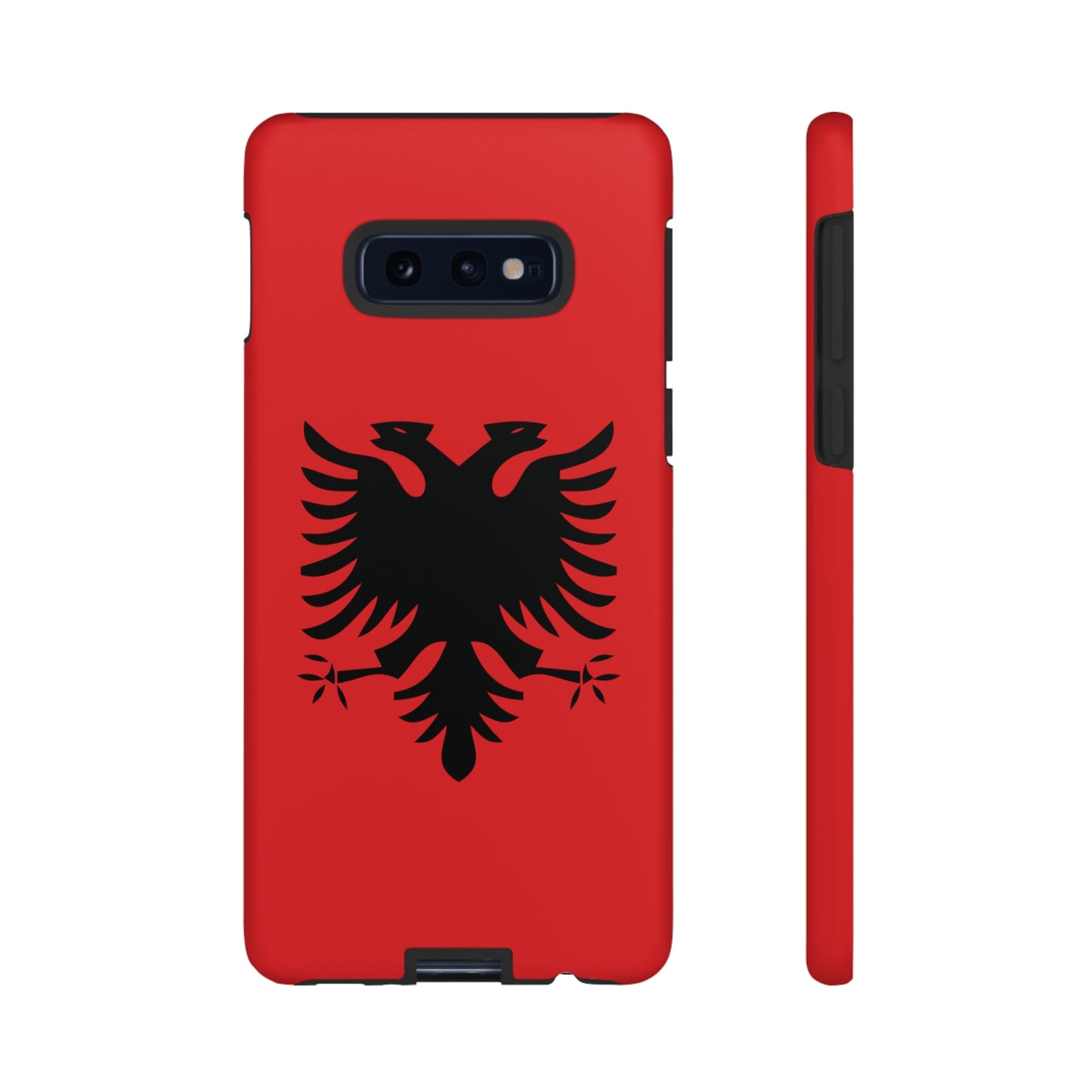 T5 Minimalist Albanian Flag Two Headed Eagle Smartphone Case