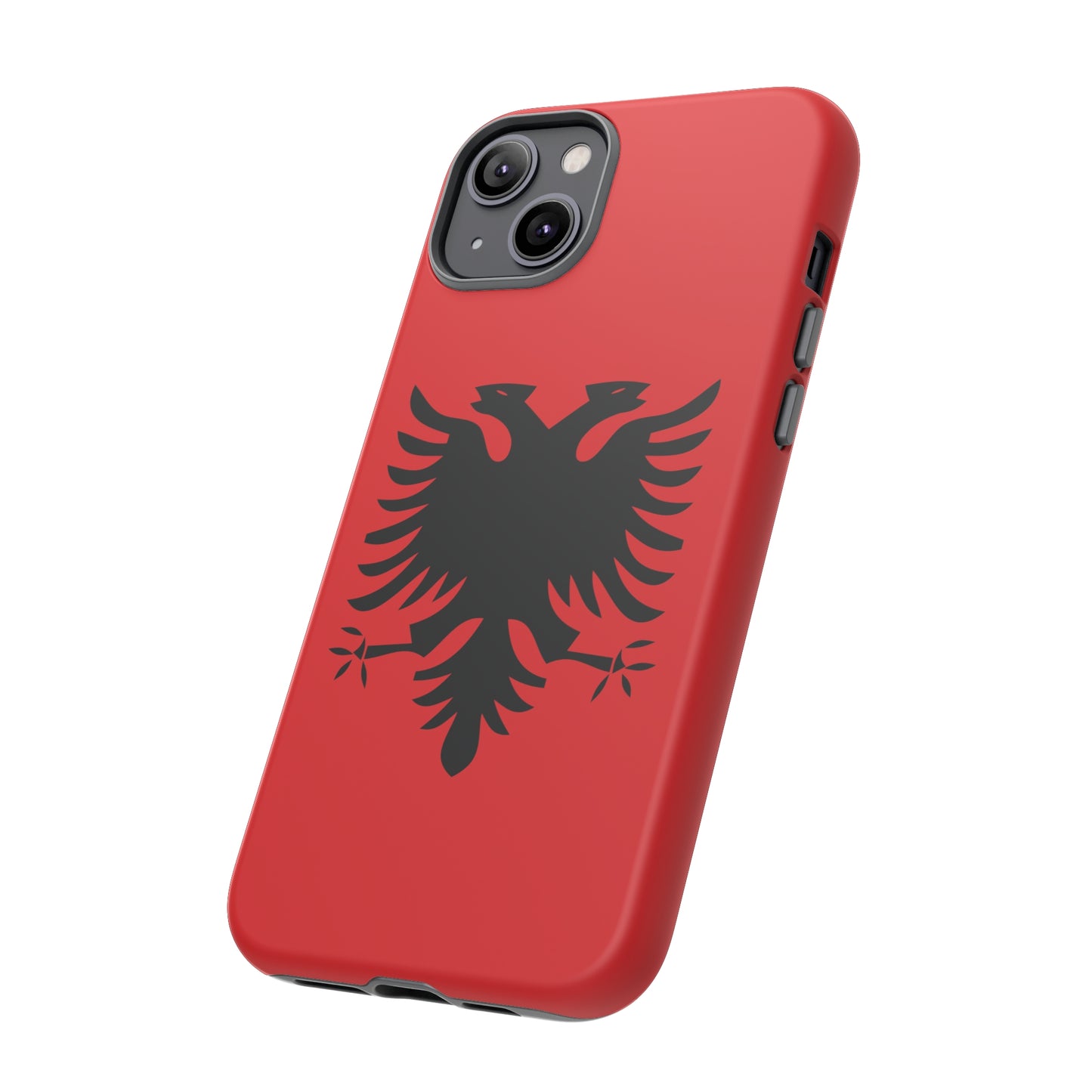 T5 Minimalist Albanian Flag Two Headed Eagle Smartphone Case