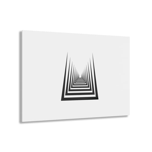 T5 Minimalist Endless Corridor Acrylic Print