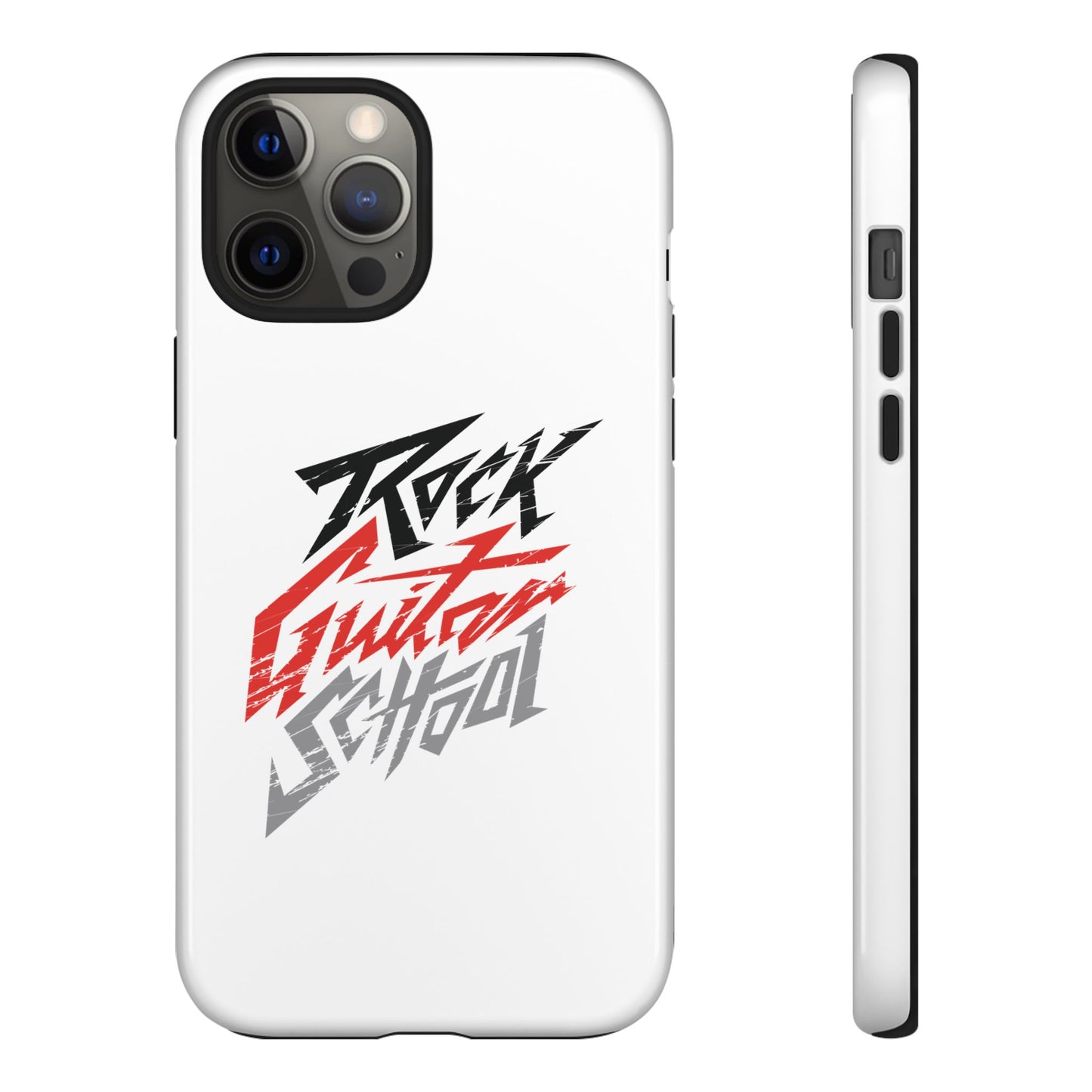 T5 Minimalist ROCK GUITAR SCHOOL Smartphone Case