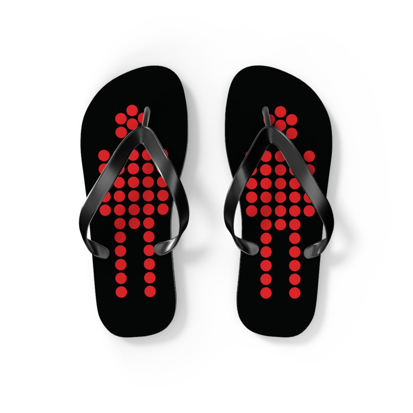 T5 Minimalist Pedestrian Stop Traffic Light Flip-Flops for Men & Women