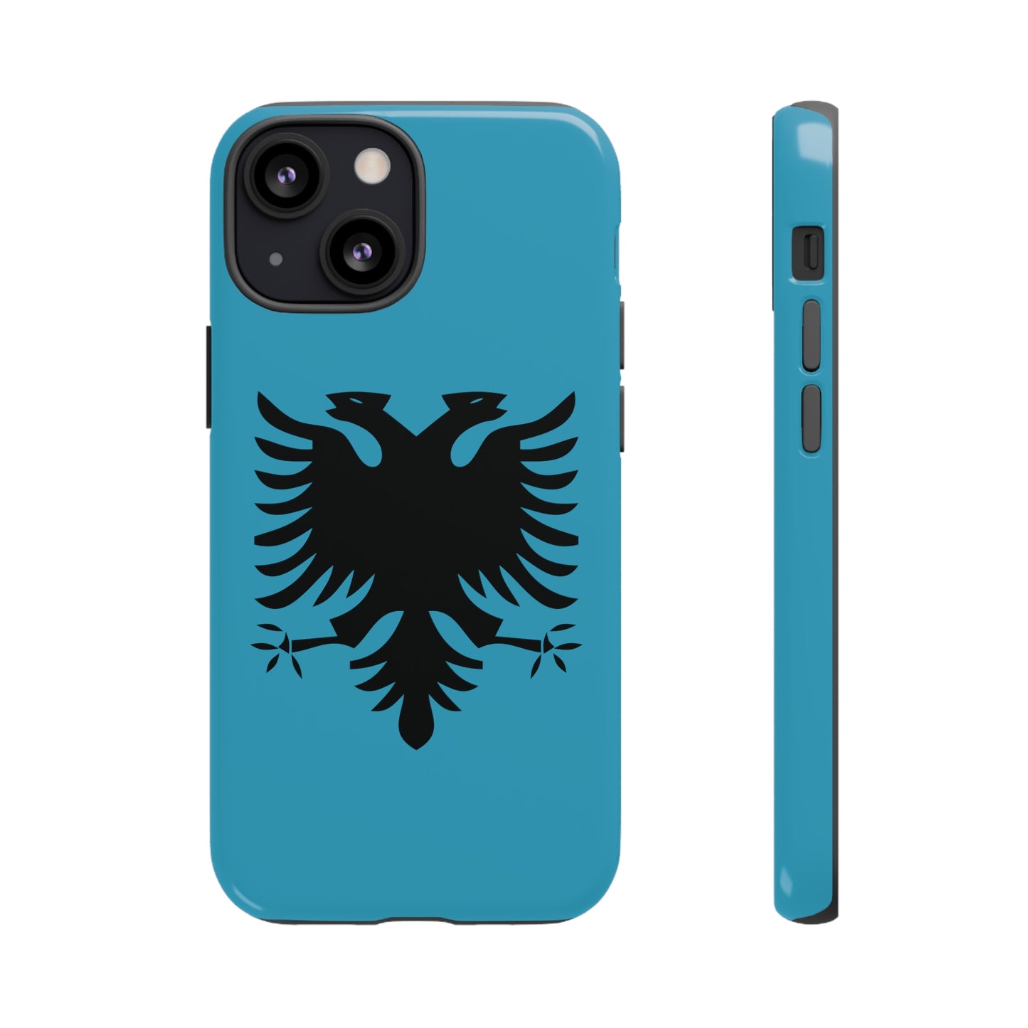 T5 Minimalist Albanian Flag Two Headed Eagle Smartphone Case