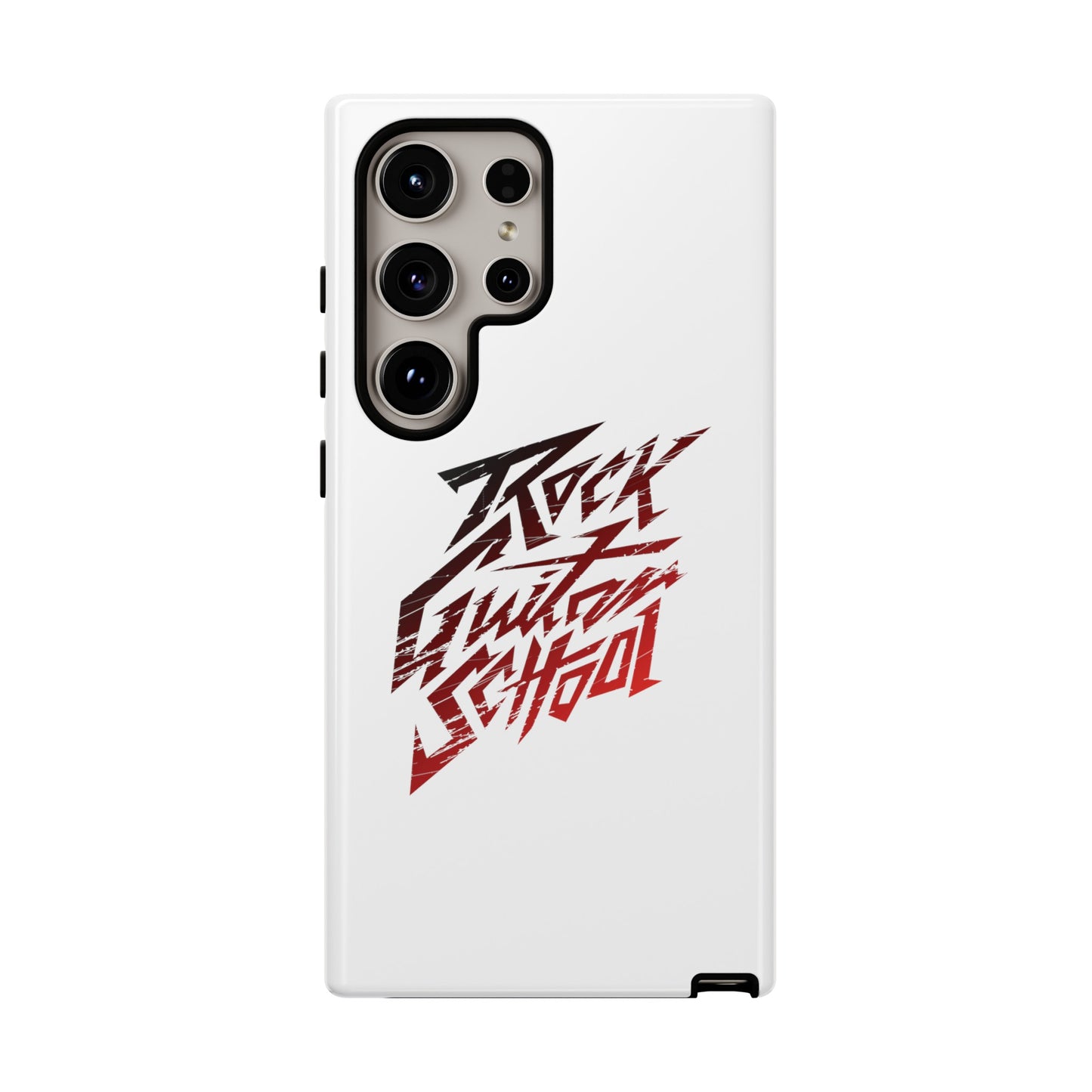 T5 Minimalist ROCK GUITAR SCHOOL Smartphone Case