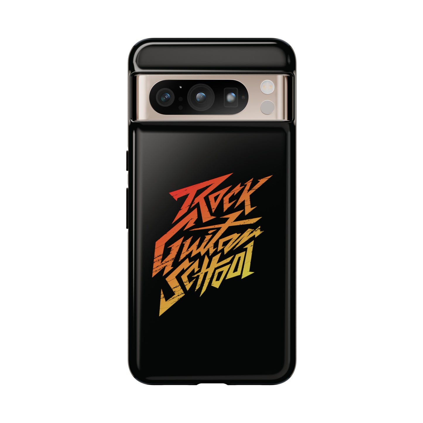 T5 Minimalist ROCK GUITAR SCHOOL Smartphone Case