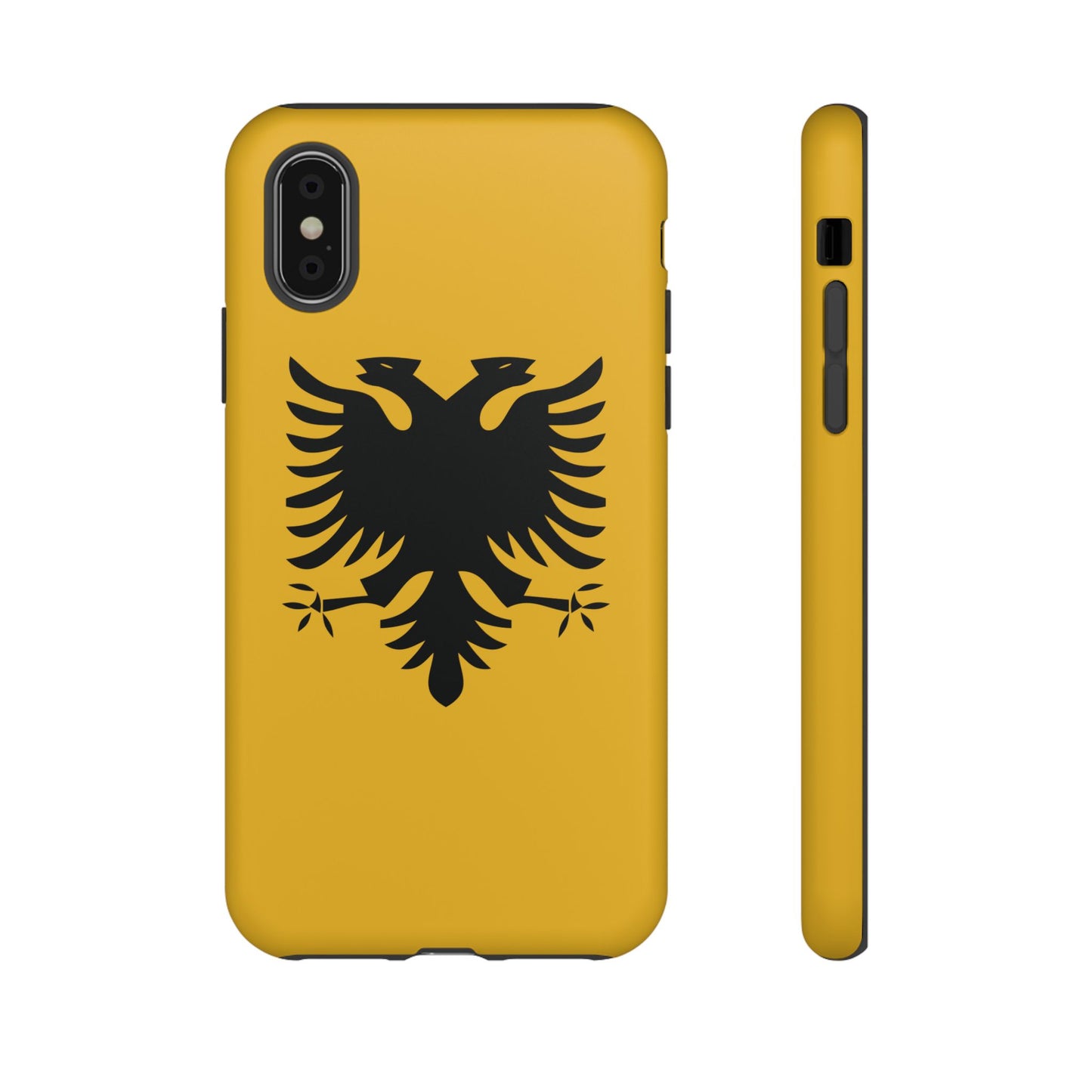 T5 Minimalist Albanian Flag Two Headed Eagle Smartphone Case