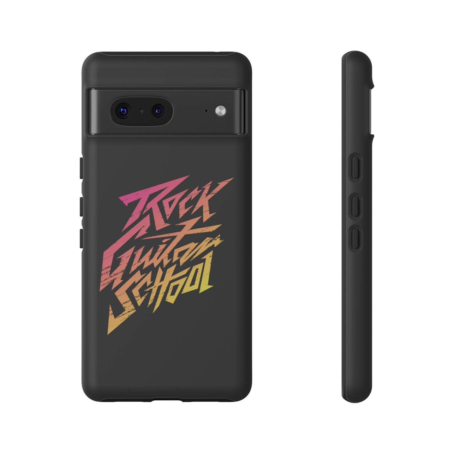 T5 Minimalist ROCK GUITAR SCHOOL Smartphone Case