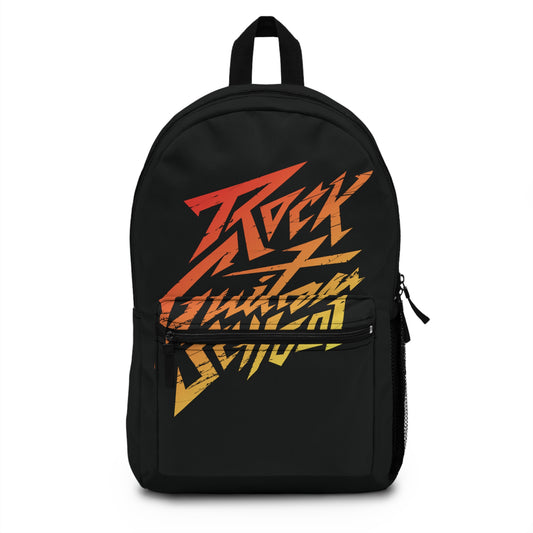 T5 Minimalist ROCK GUITAR SCHOOL Backpack for Men