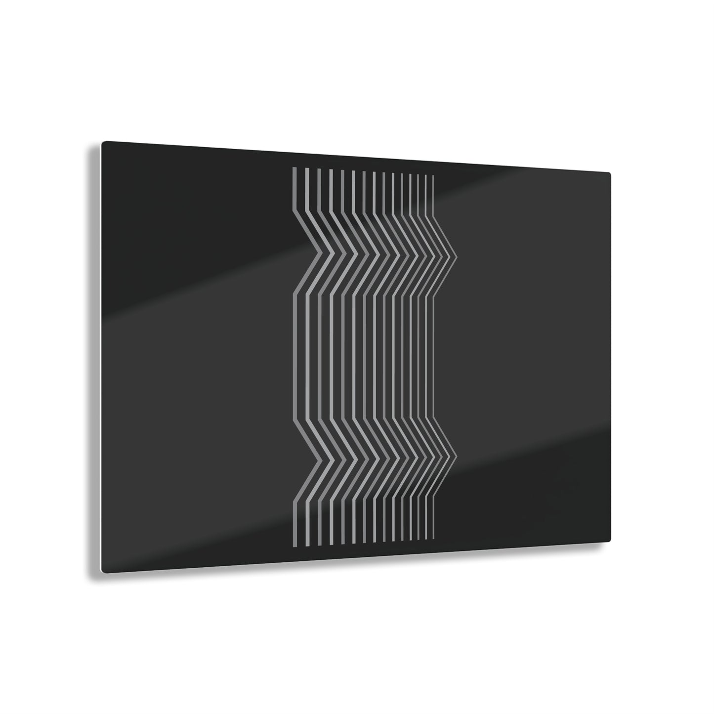 T5 Minimalist Broken Lines Acrylic Print