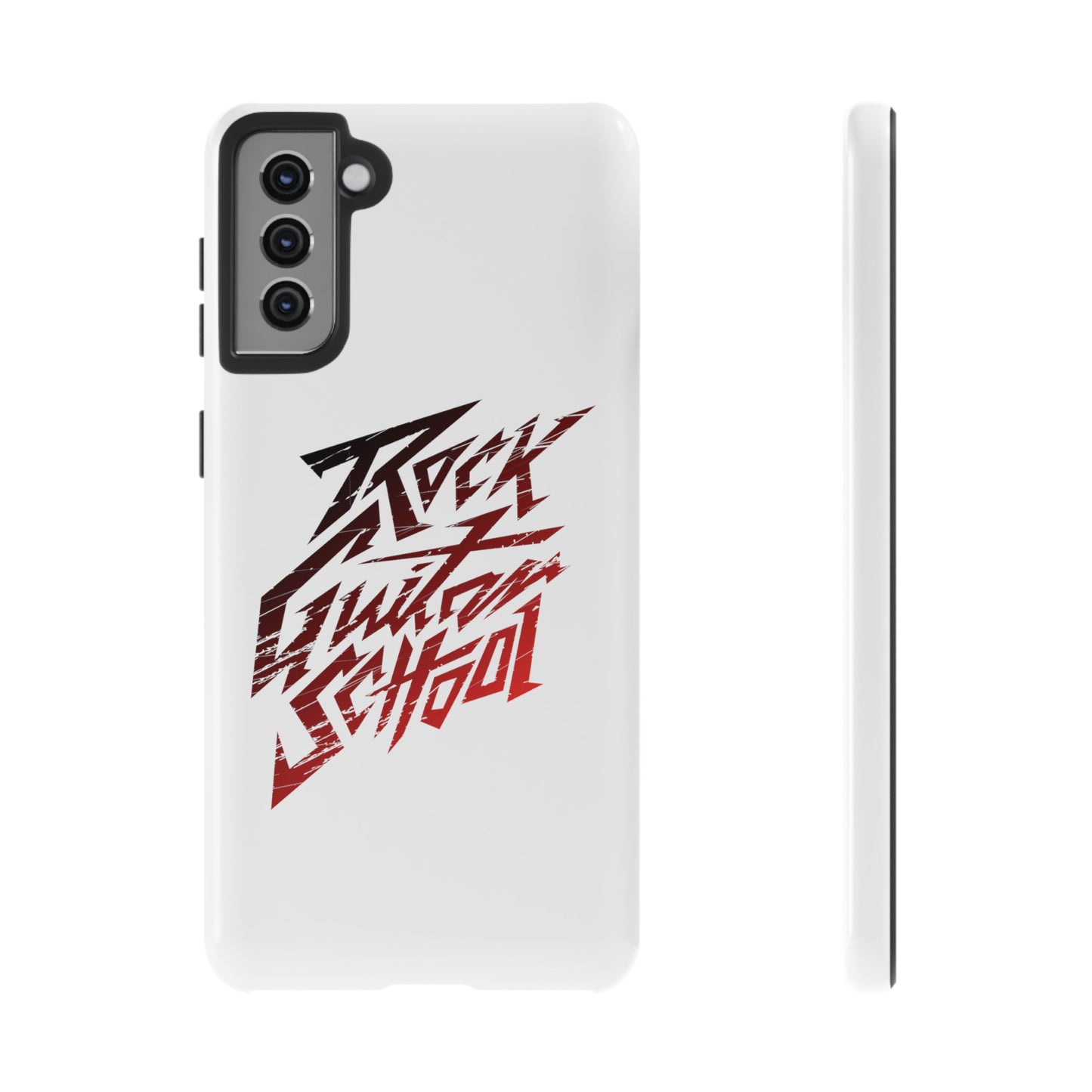 T5 Minimalist ROCK GUITAR SCHOOL Smartphone Case