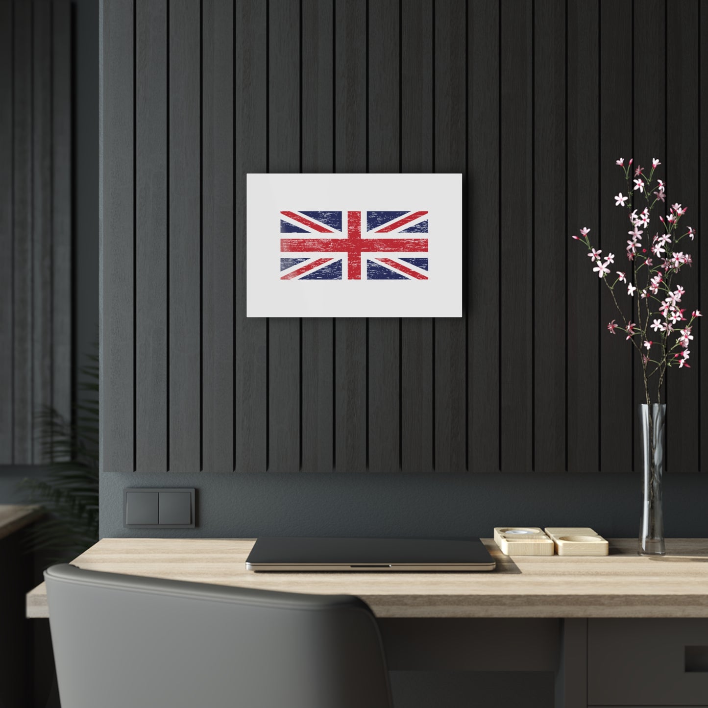 T5 Minimalist United Kingdom Flag Acrylic Print