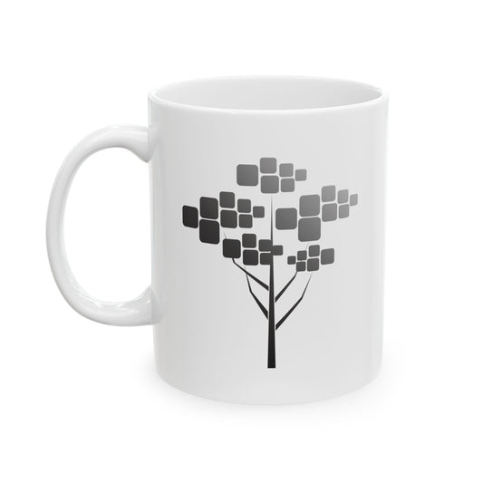 T5 Minimalist Tree Ceramic Coffee Mug