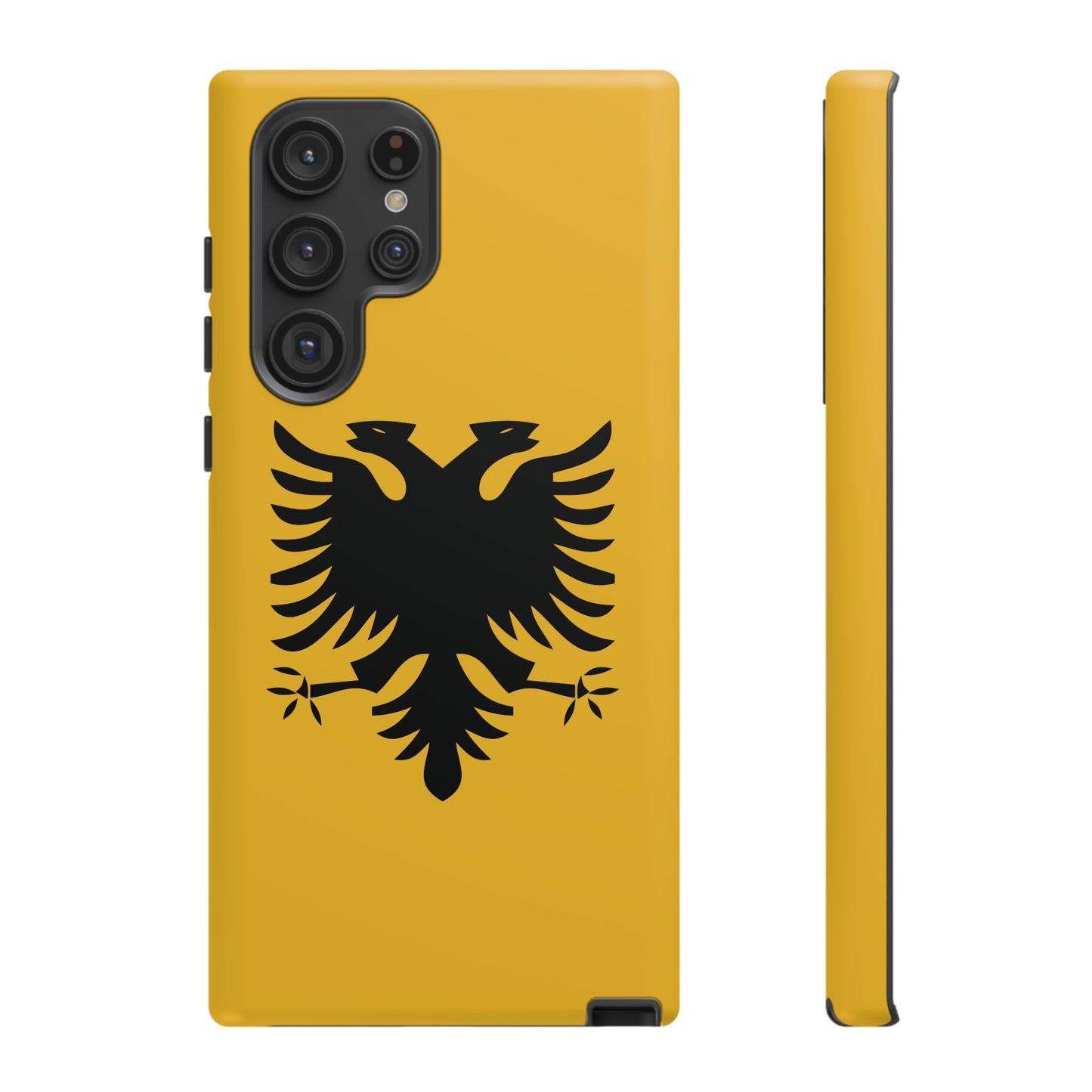 T5 Minimalist Albanian Flag Two Headed Eagle Smartphone Case