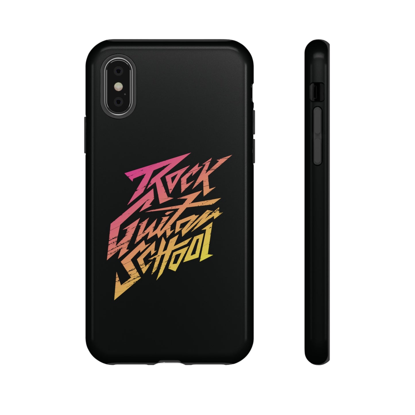 T5 Minimalist ROCK GUITAR SCHOOL Smartphone Case