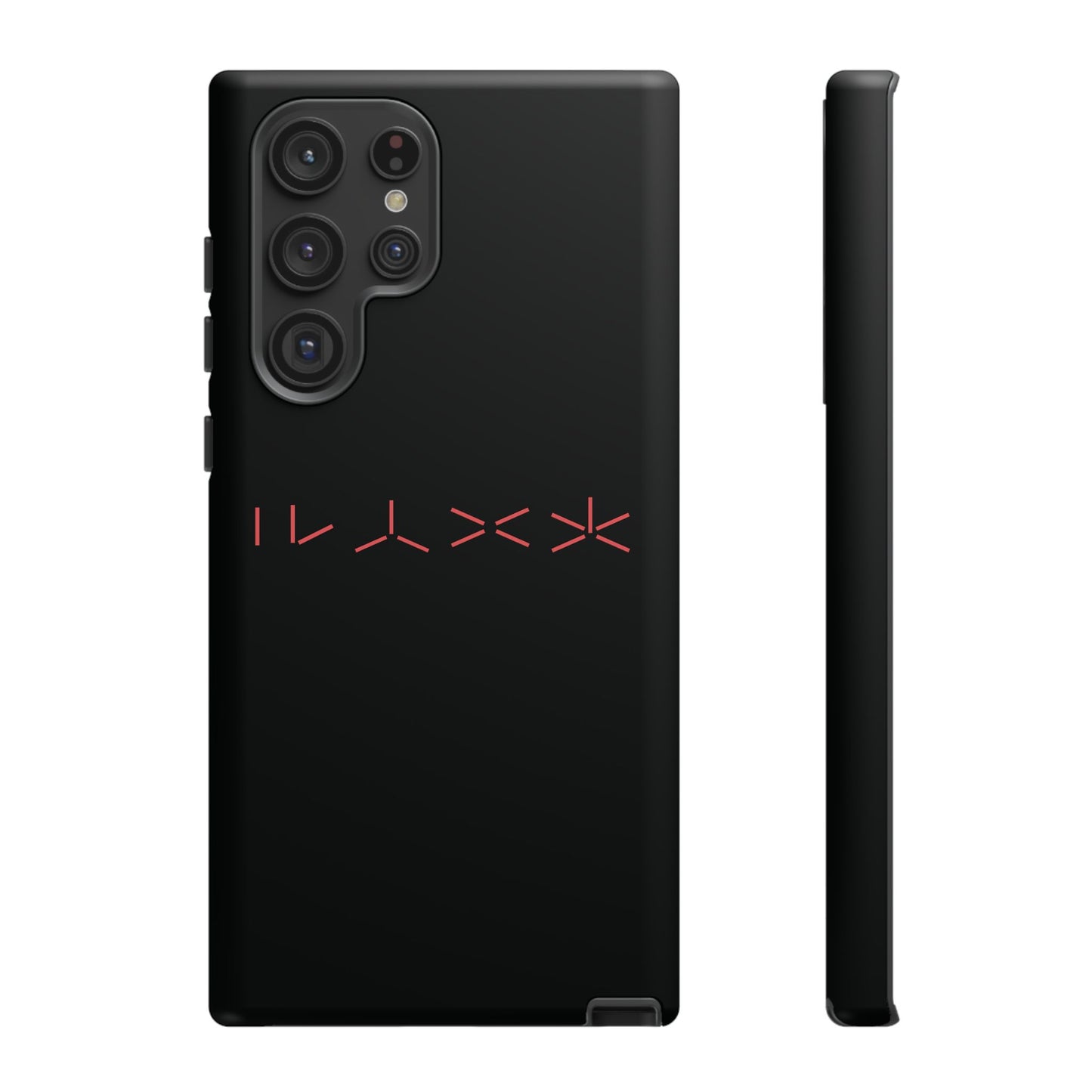 T5 Minimalist Alien Numbers Smartphone Case