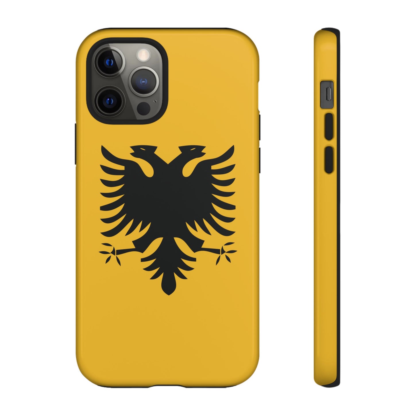 T5 Minimalist Albanian Flag Two Headed Eagle Smartphone Case
