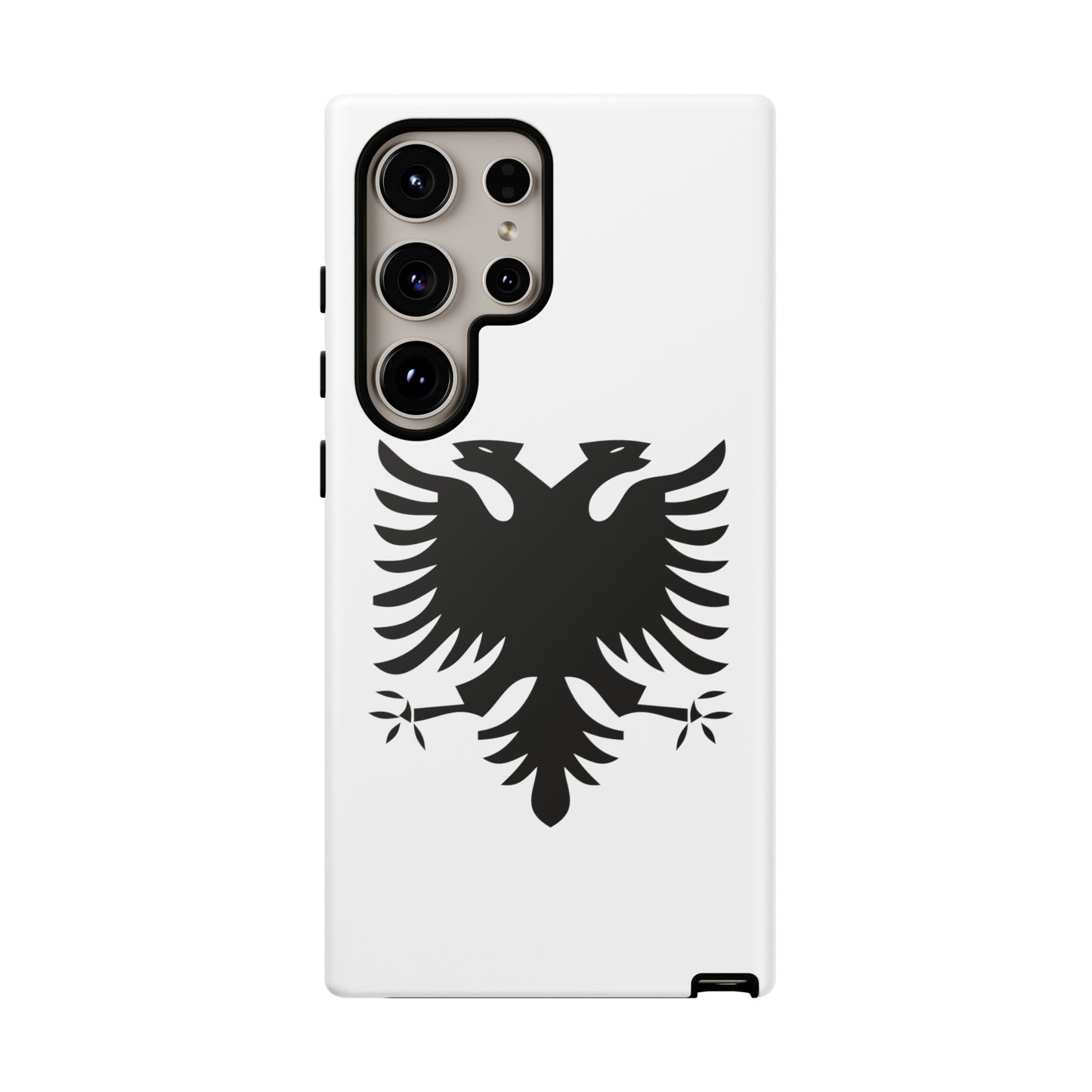 T5 Minimalist Albanian Flag Two Headed Eagle Smartphone Case