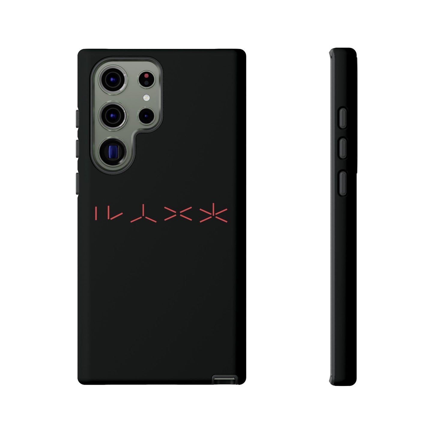 T5 Minimalist Alien Numbers Smartphone Case