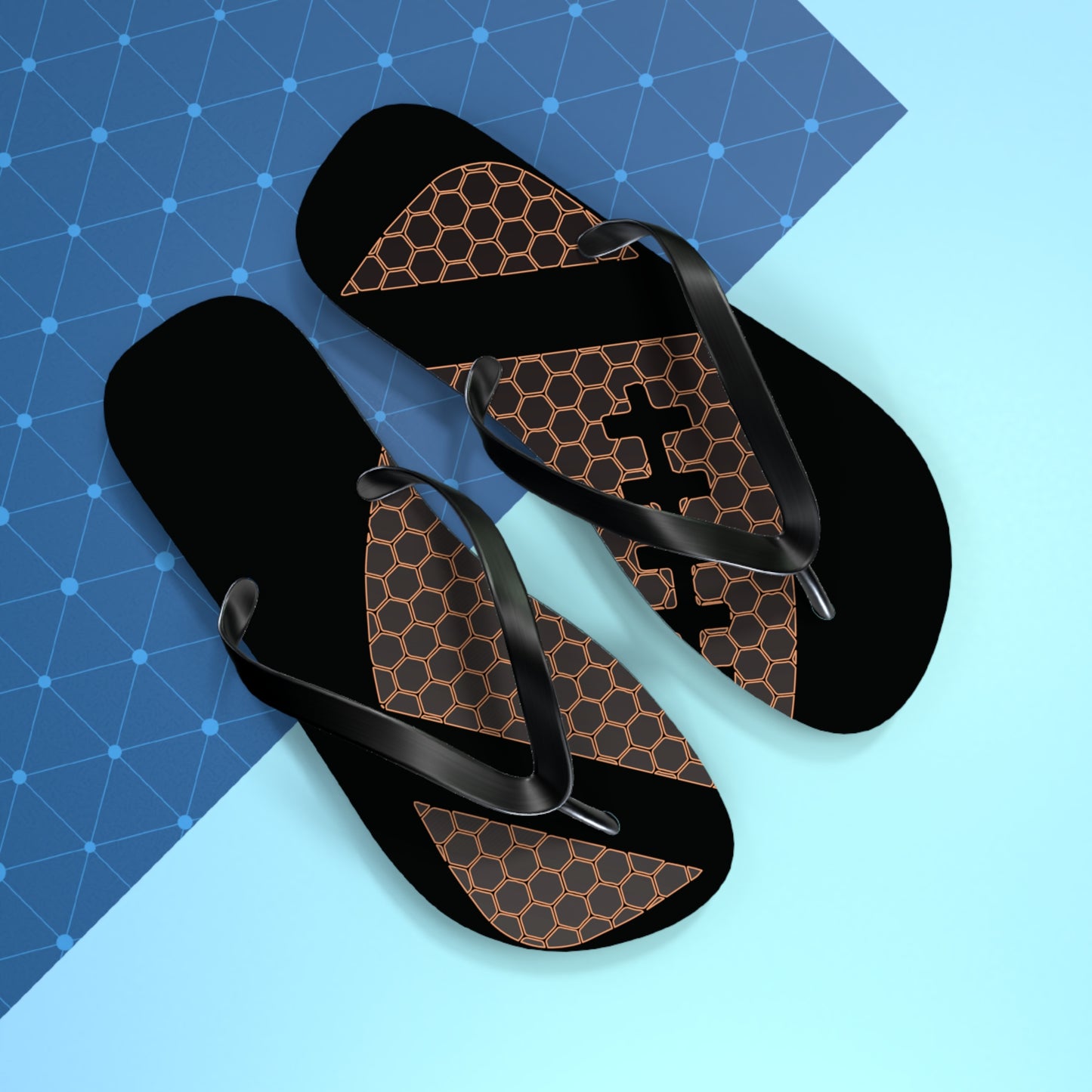 T5 Minimalist American Football Ball Flip-Flops for Men