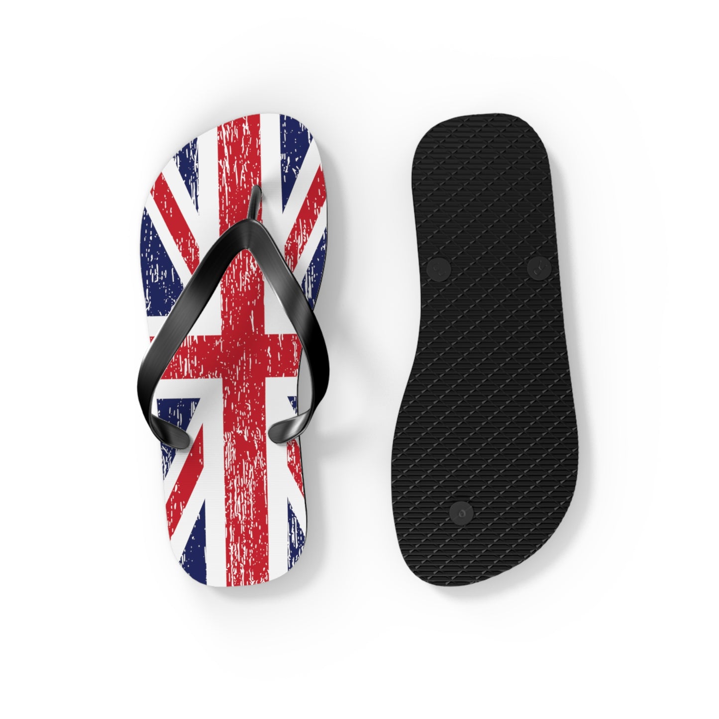 T5 Minimalist United Kingdom Flag Flip-Flops for Men & Women