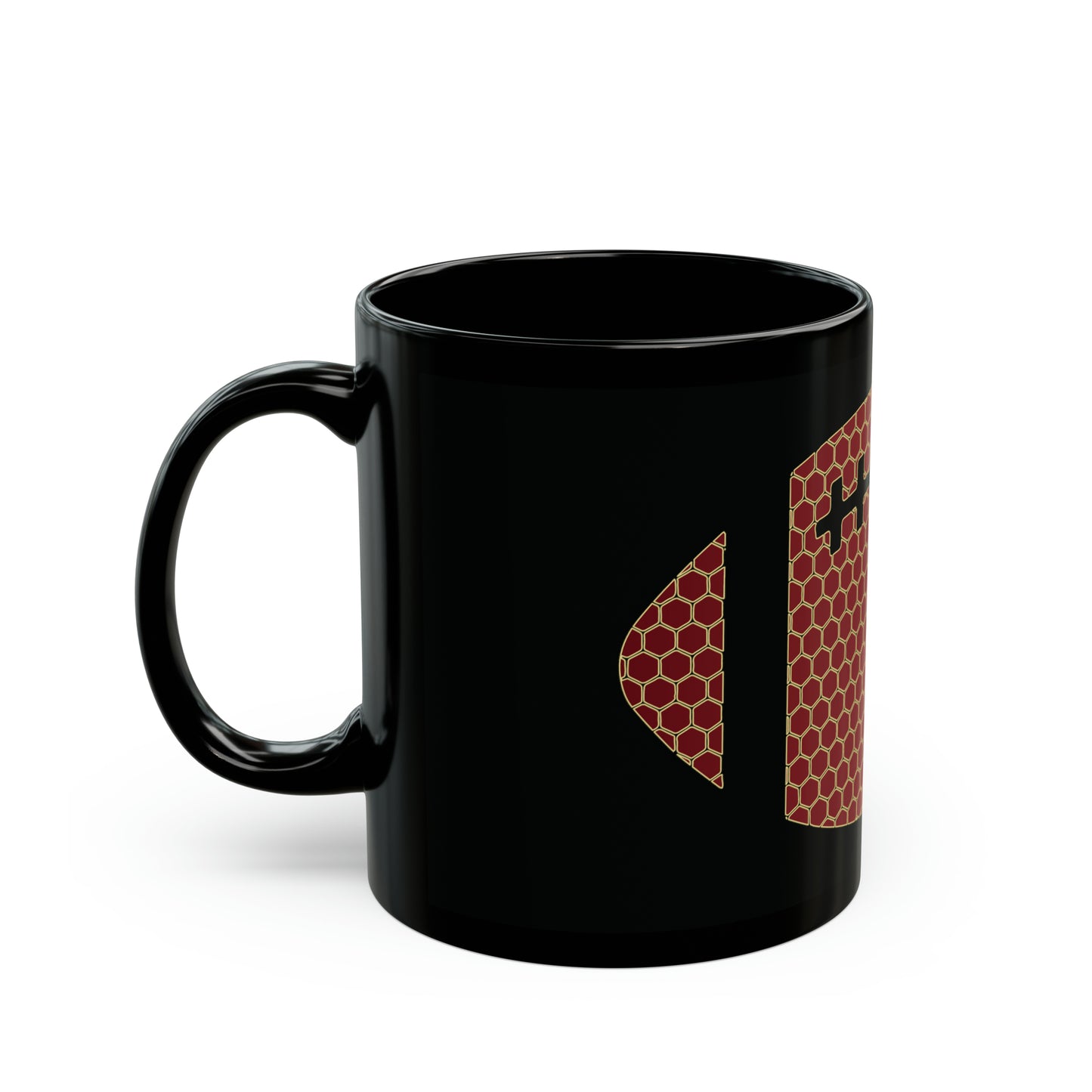 T5 Minimalist American Football Ball Ceramic Coffee Mug