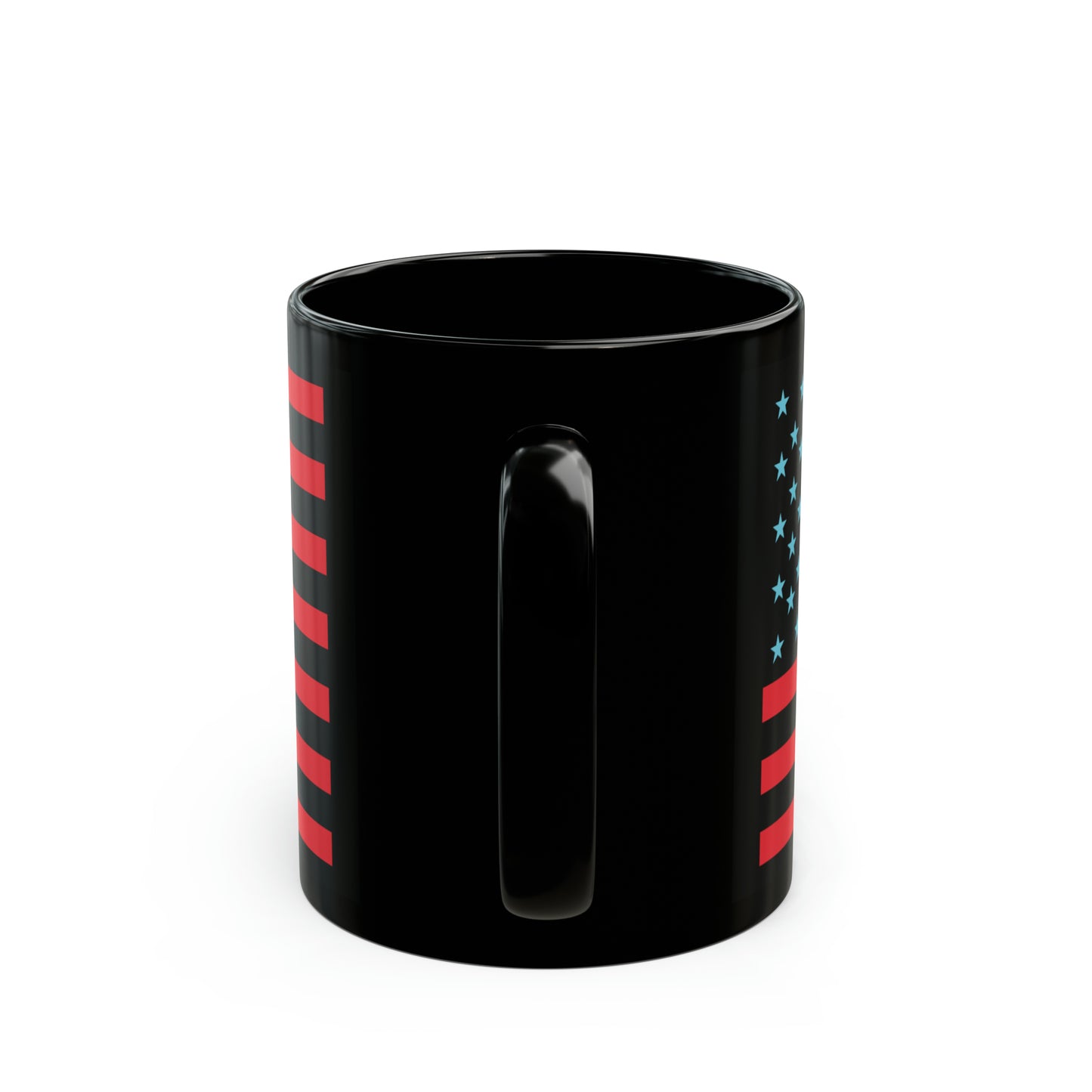 T5 Minimalist U.S.A. Flag Ceramic Coffee Mug