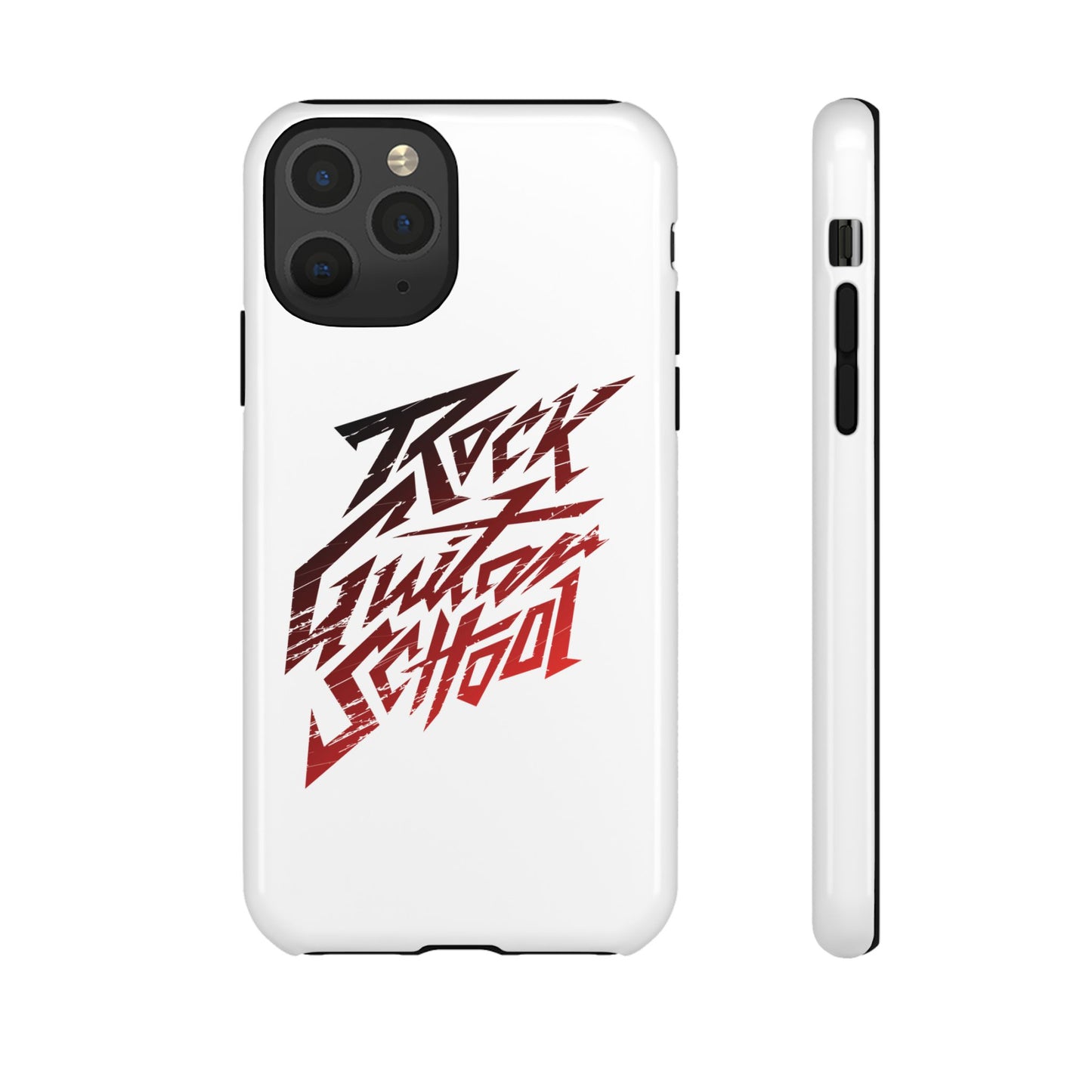 T5 Minimalist ROCK GUITAR SCHOOL Smartphone Case