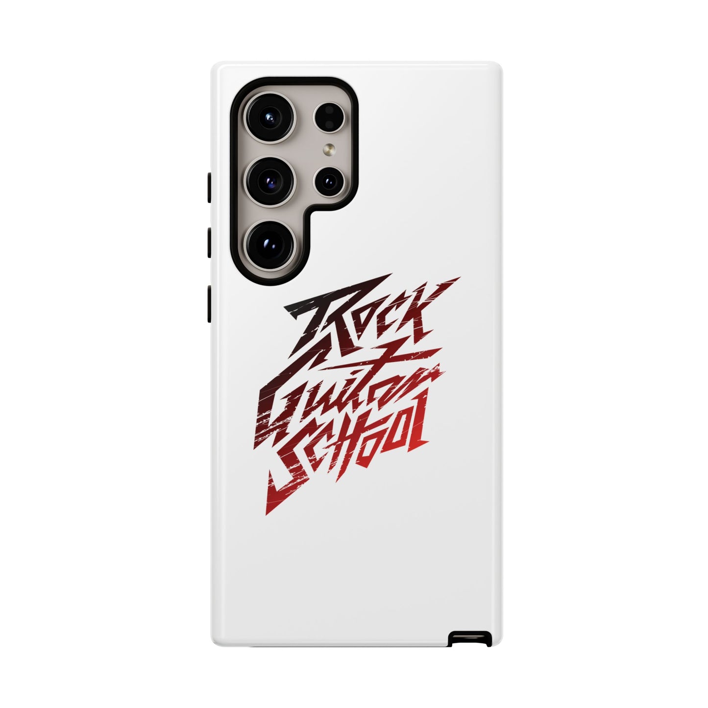 T5 Minimalist ROCK GUITAR SCHOOL Smartphone Case