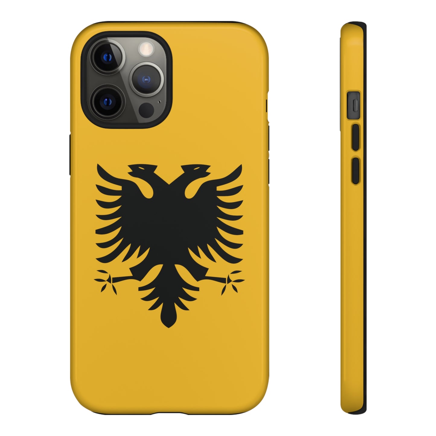 T5 Minimalist Albanian Flag Two Headed Eagle Smartphone Case