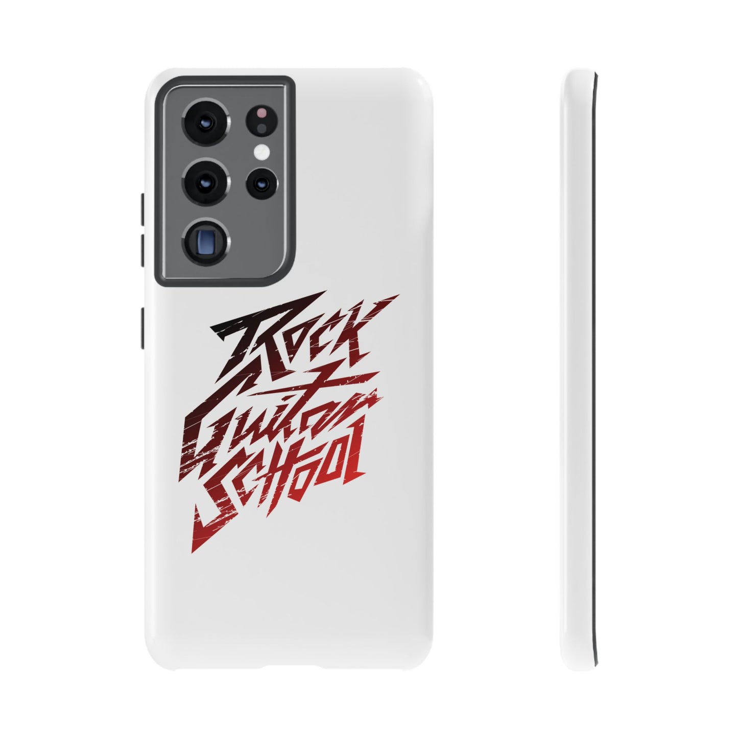 T5 Minimalist ROCK GUITAR SCHOOL Smartphone Case