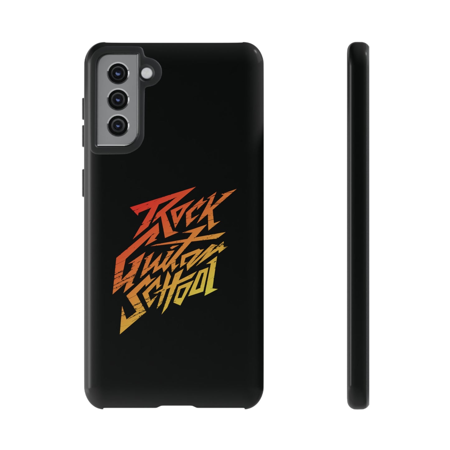 T5 Minimalist ROCK GUITAR SCHOOL Smartphone Case